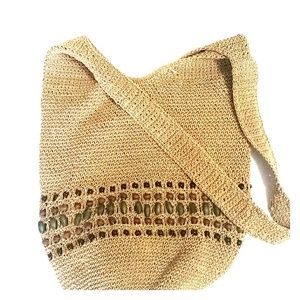 Woven Boho Chic Shoulder Bag